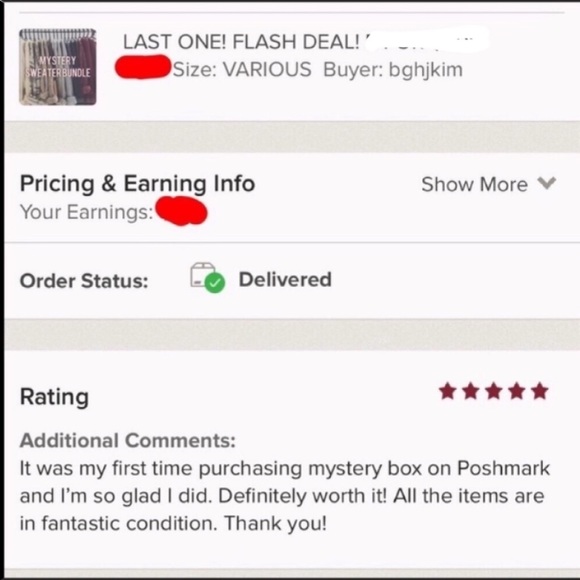 LAST ONE • 5 item mystery sweater bundle • - Picture 5 of 5